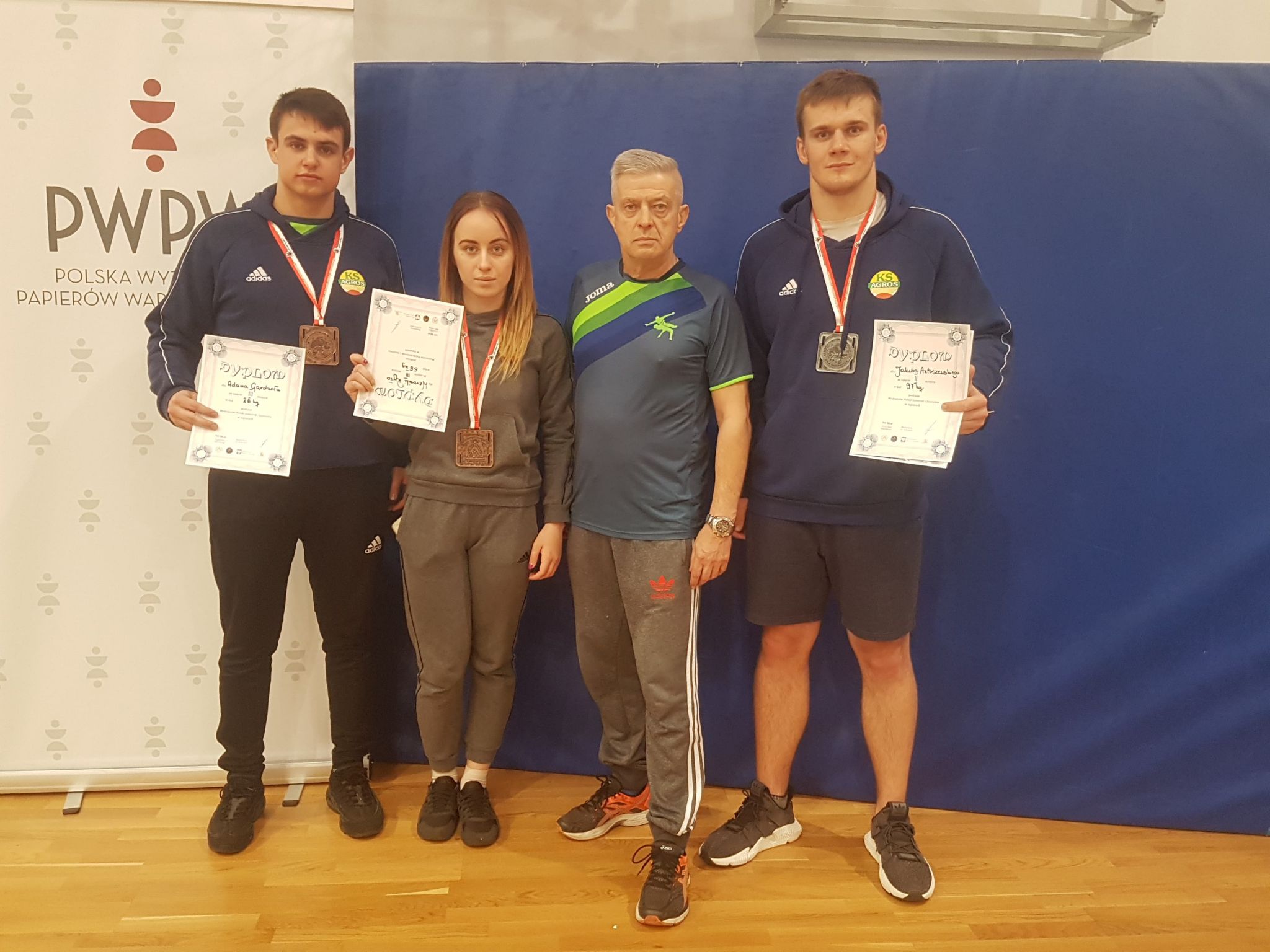 57284356 275871093358781 4914580615518486528 n Zawodnicy Agrosu z Międzyzdrojów wrócili z medalami!