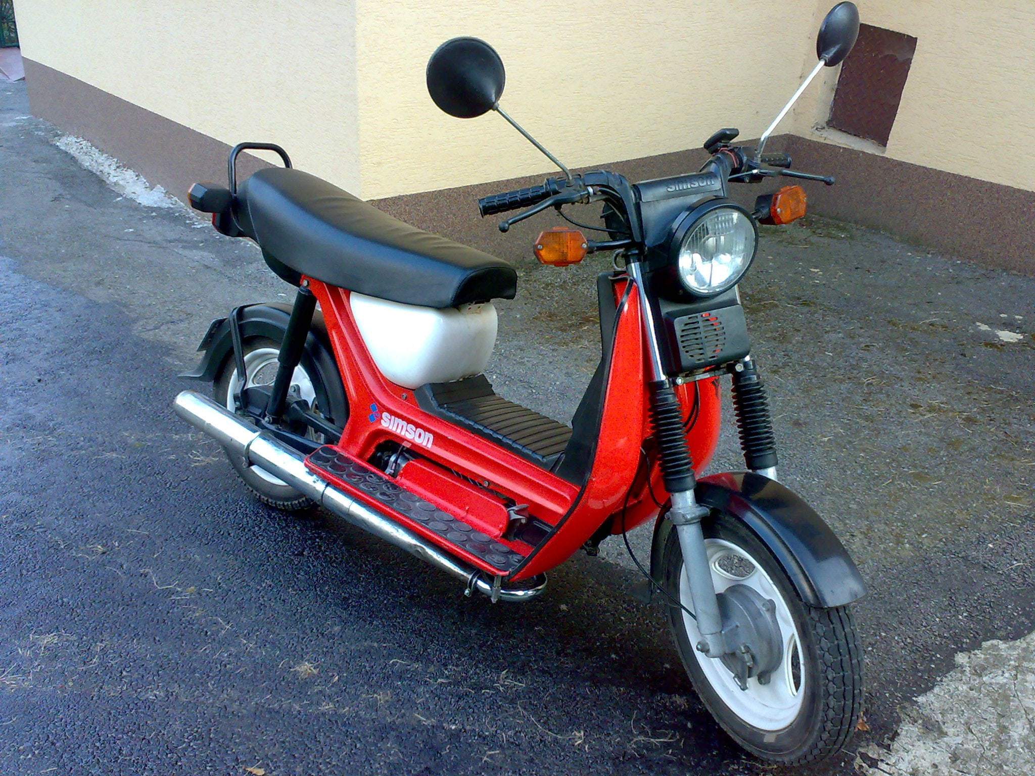 simson sr50 1 2 Skuterem na podwójnym gazie