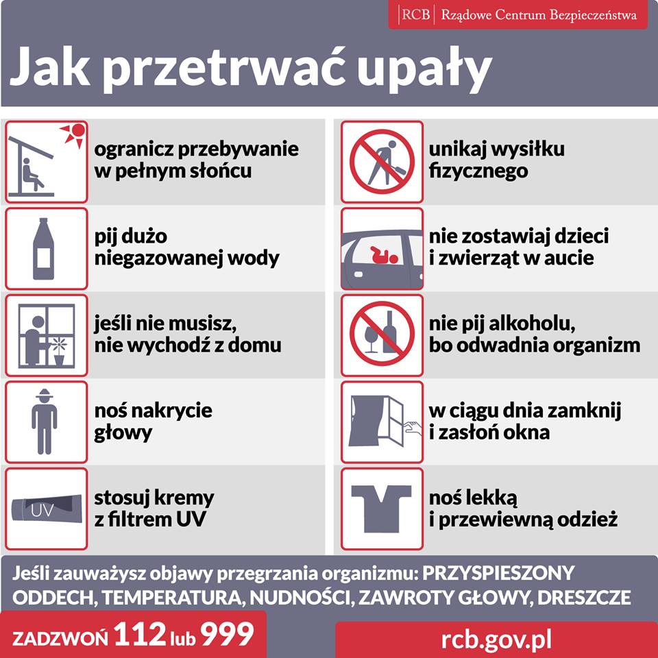 62164017 1180264085479989 4487986330327842816 n Żar będzie lał się z nieba. Ostrzeżenie II stopnia o upałach