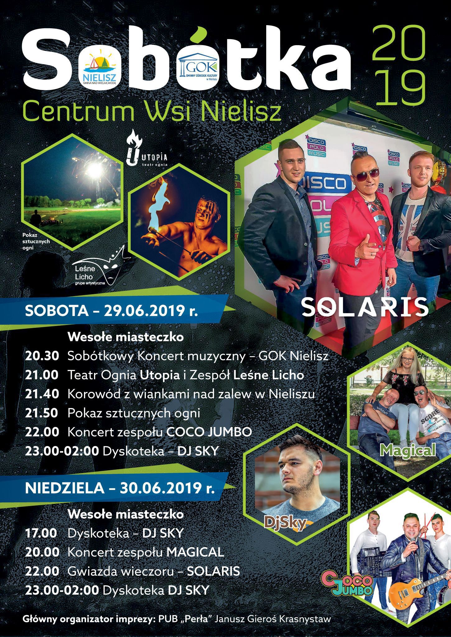 nielisz sobotka 2019 plakat a2 wersja do druku 1 Gm. Nielisz: Sobótka 2019. Znamy PROGRAM IMPREZY