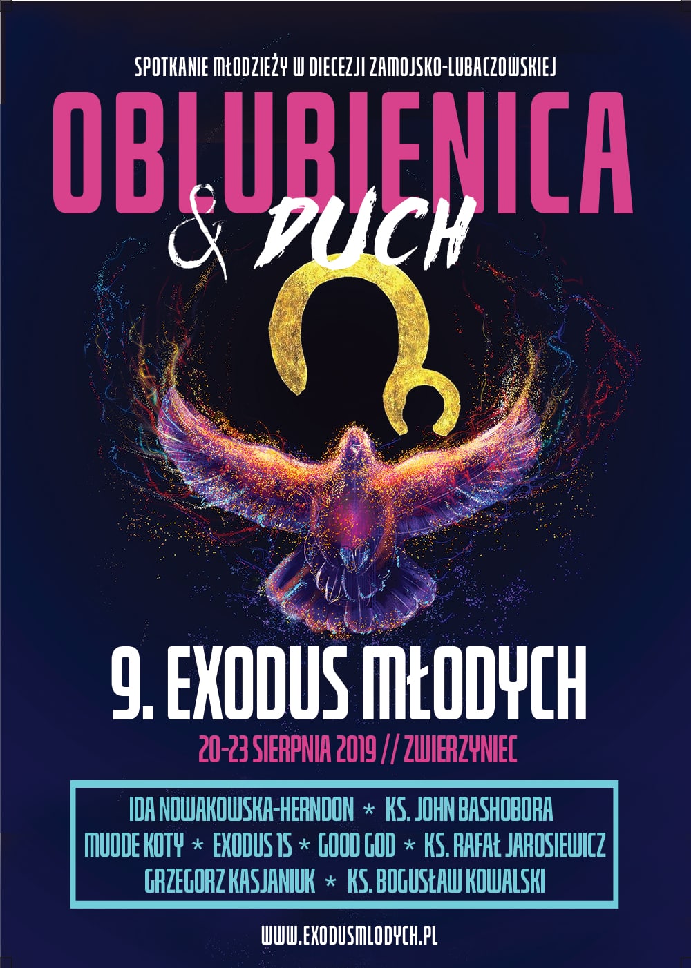 plakat 2019 9. Exodus Młodych - PROGRAM, szczegóły