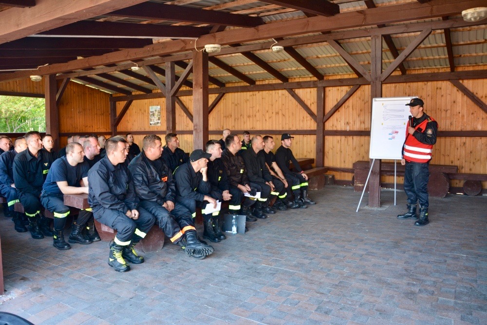 dsc 0019 Strażacy szkolili się w Nieliszu