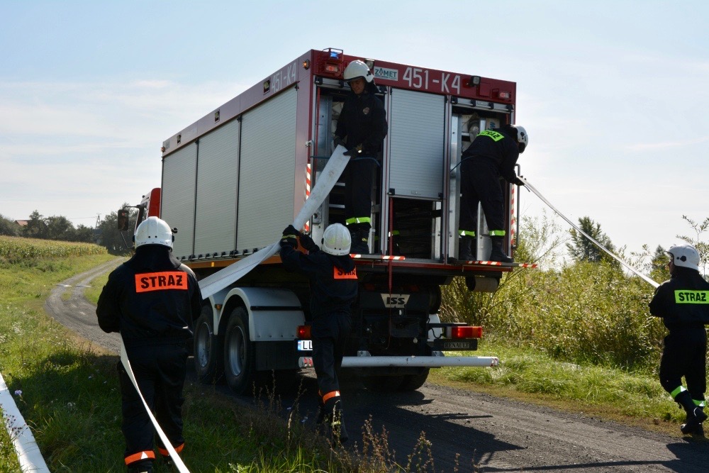 dsc 0052 Strażacy szkolili się w Nieliszu