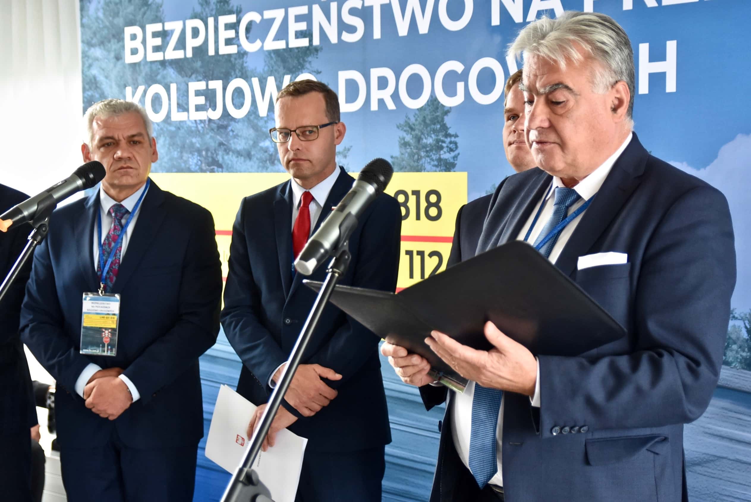 dsc 7870 PKP LHS promuje bezpieczne zachowania na przejazdach kolejowo-drogowych