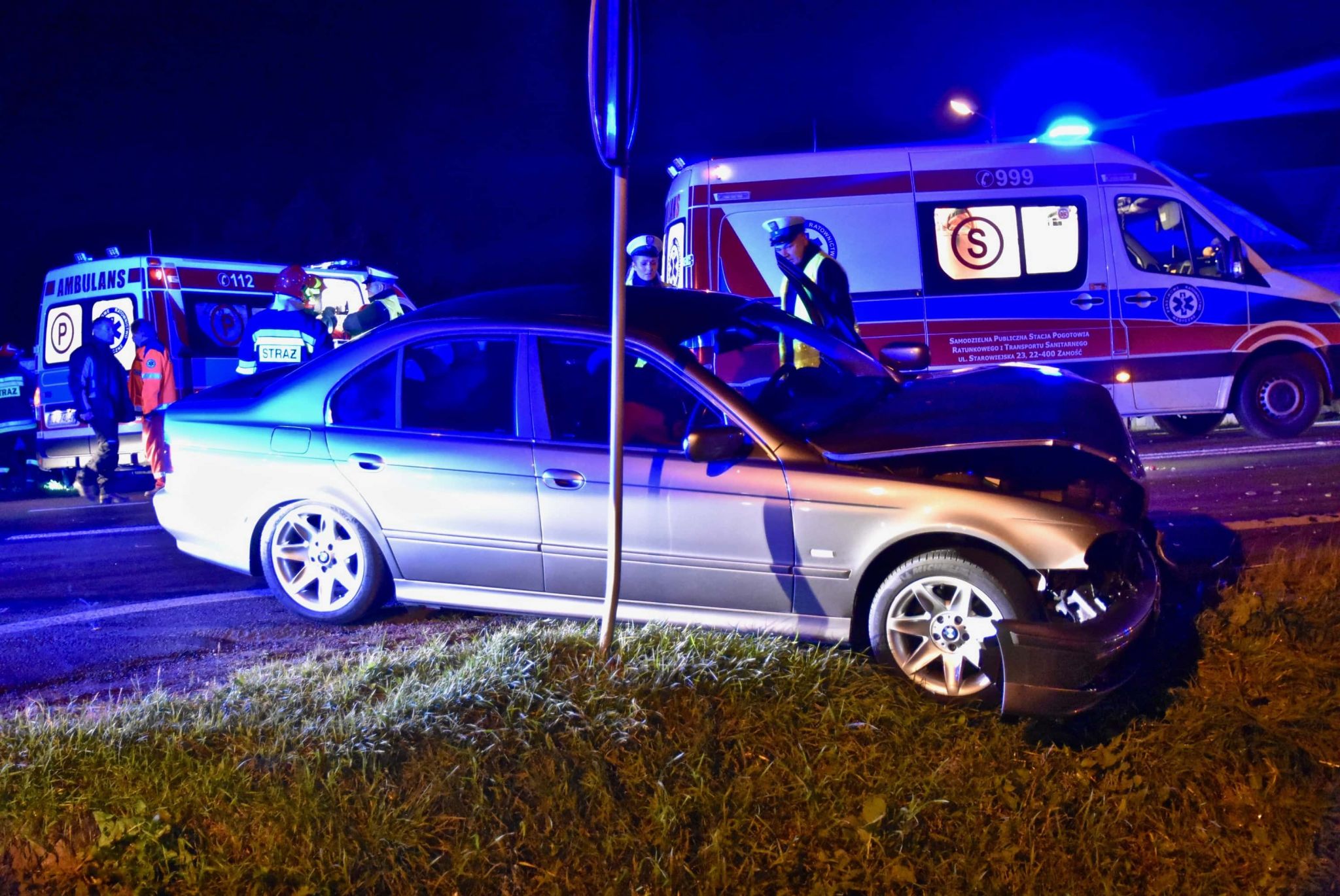 dsc 8355 Z ostatniej chwili! Wypadek w Sitańcu! (zdjęcia)