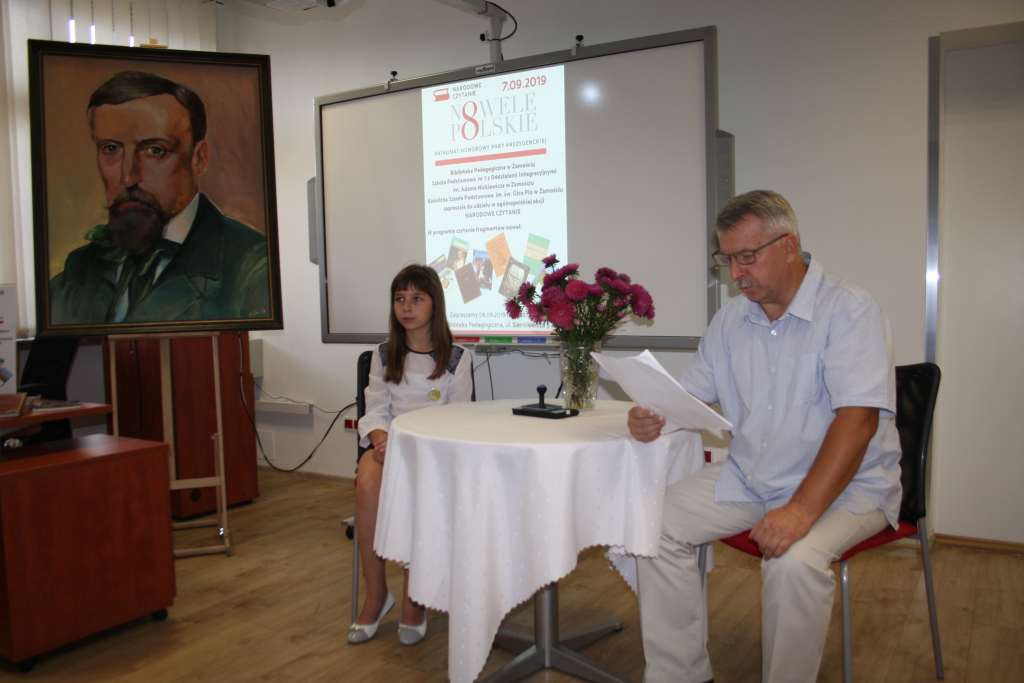 img 2160 "Narodowe Czytanie 2019" w Bibliotece Pedagogicznej w Zamościu [ZDJĘCIA]