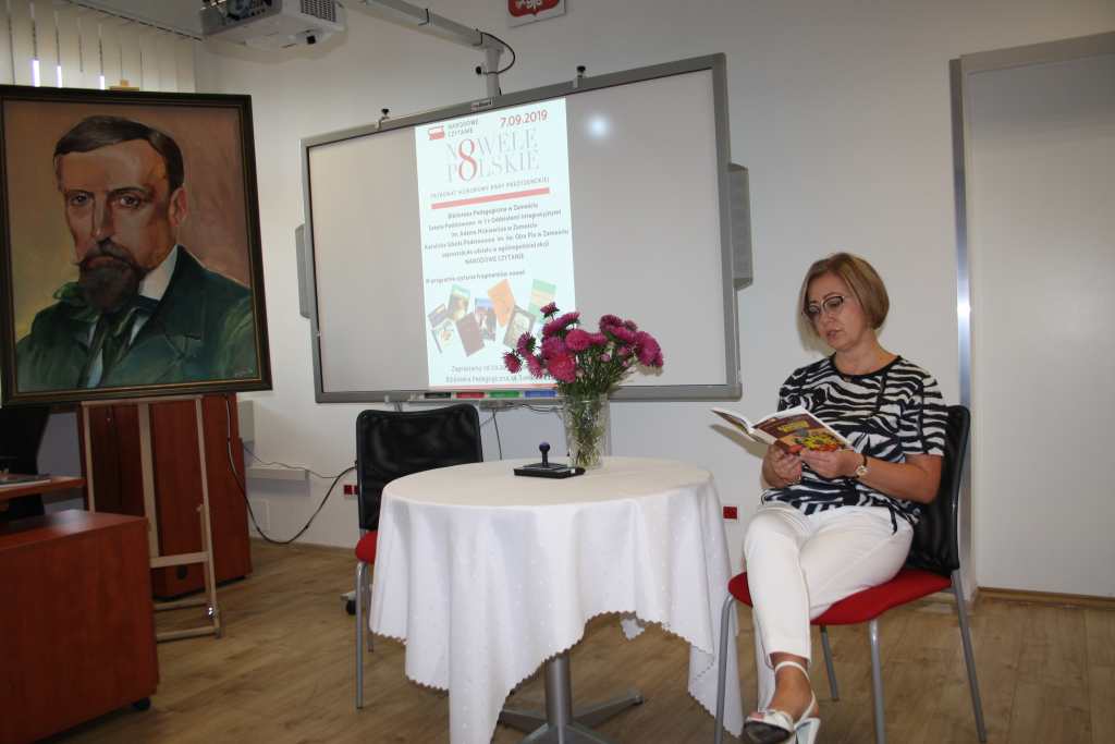 img 2165 "Narodowe Czytanie 2019" w Bibliotece Pedagogicznej w Zamościu [ZDJĘCIA]