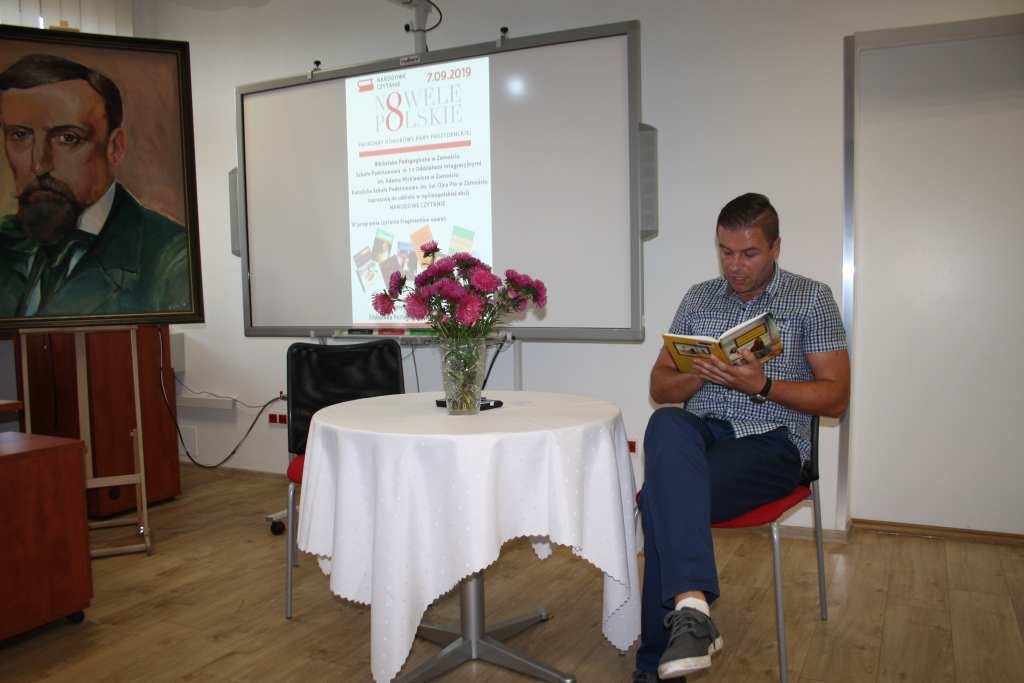 img 2190 "Narodowe Czytanie 2019" w Bibliotece Pedagogicznej w Zamościu [ZDJĘCIA]