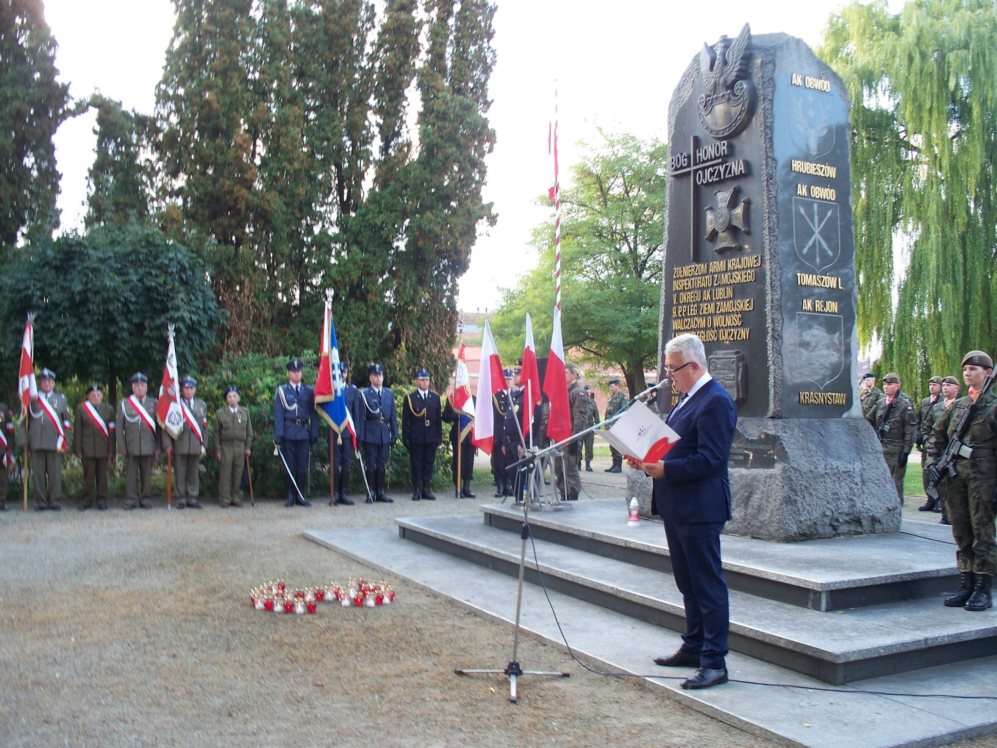 100 9668 Zamość: Obchody 80. rocznicy powstania Polskiego Państwa Podziemnego [ZDJĘCIA]