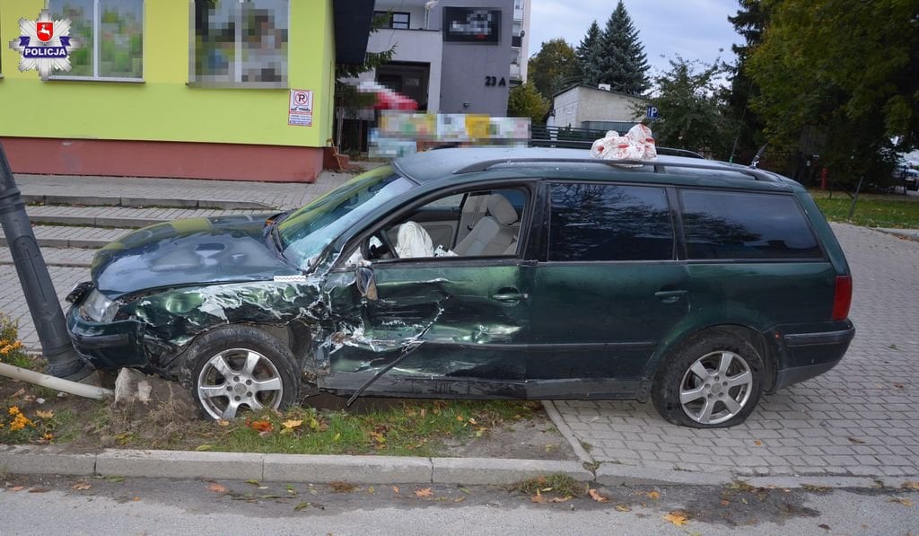 68 155890 Wypadek w Szczebrzeszynie. 30-latek w szpitalu