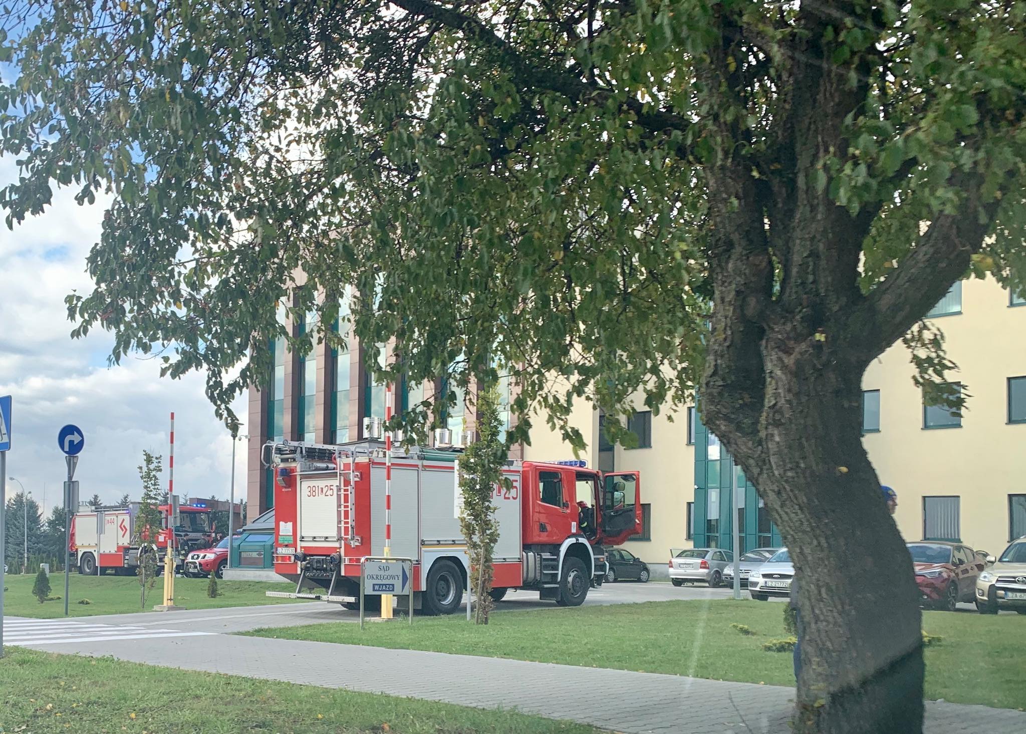 71896114 674438766397364 4484065592122277888 n Z ostatniej chwili! Przesyłka z białym proszkiem i alarm bombowy w zamojskim sądzie!