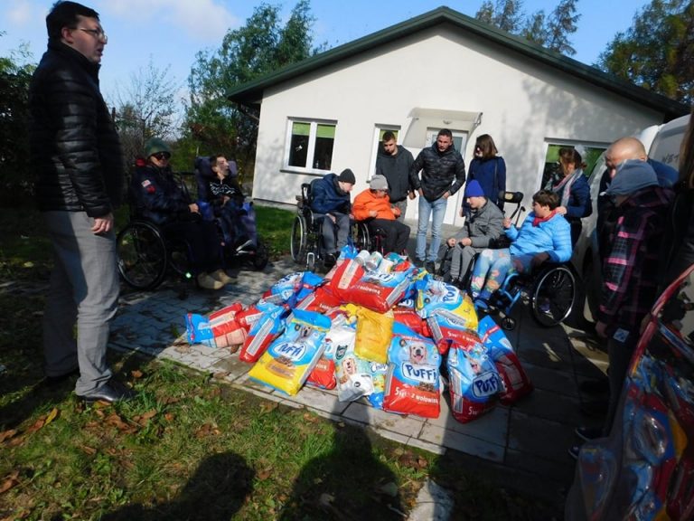 Zamość: Niepełnosprawni pomagają zwierzętom