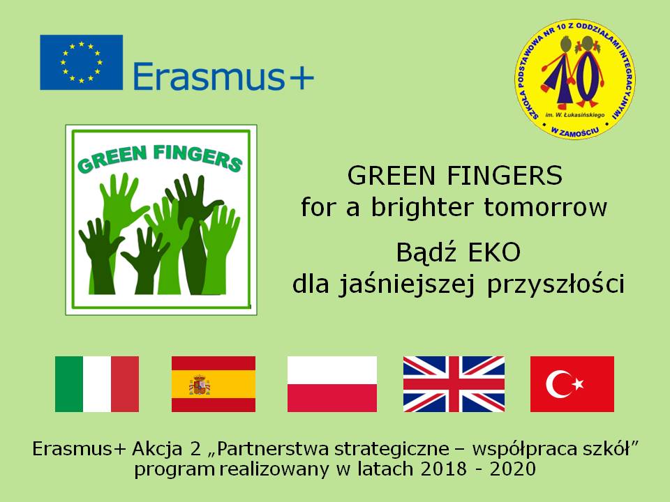 baner eko ERASMUS DAY w zamojskiej 10-tce [FOTORELACJA]