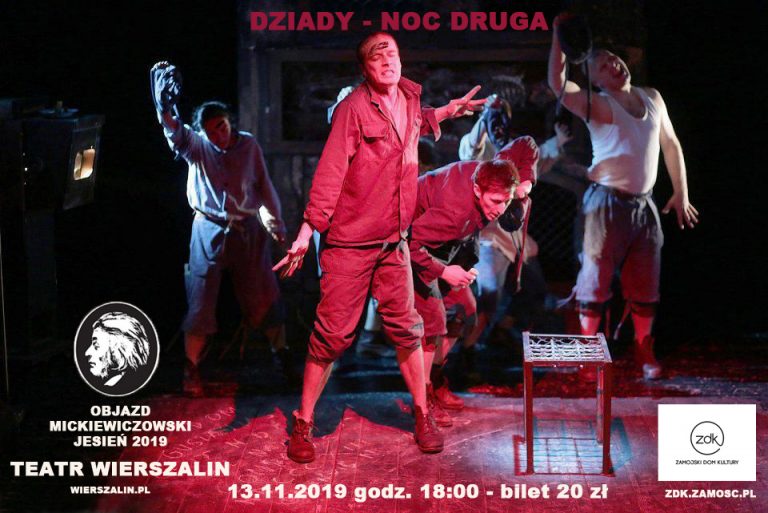 Magiczny spektakl “Dziady – Noc Druga” wkrótce w ZDK. ROZDAJEMY WEJŚCIÓWKI!!