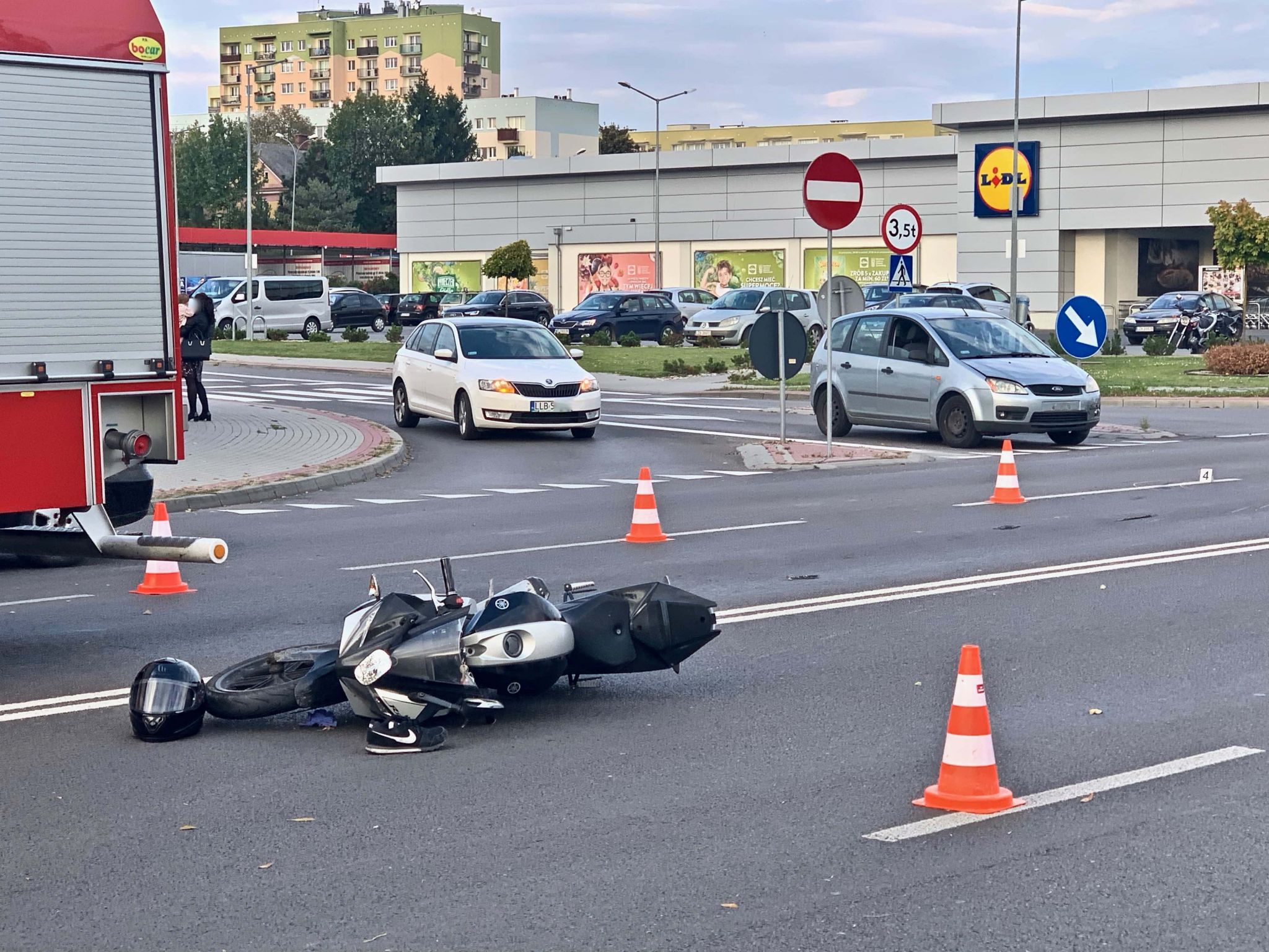 img 3999 Z ostatniej chwili! Kolejny wypadek na ul. Sadowej! (zdjęcia)