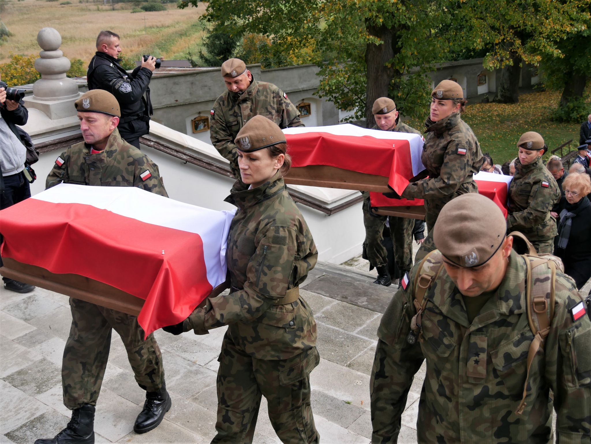 p1130676 Piękne pożegnanie trzech odnalezionych żołnierzy II Inspektoratu Zamojskiego AK [FOTORELACJA]