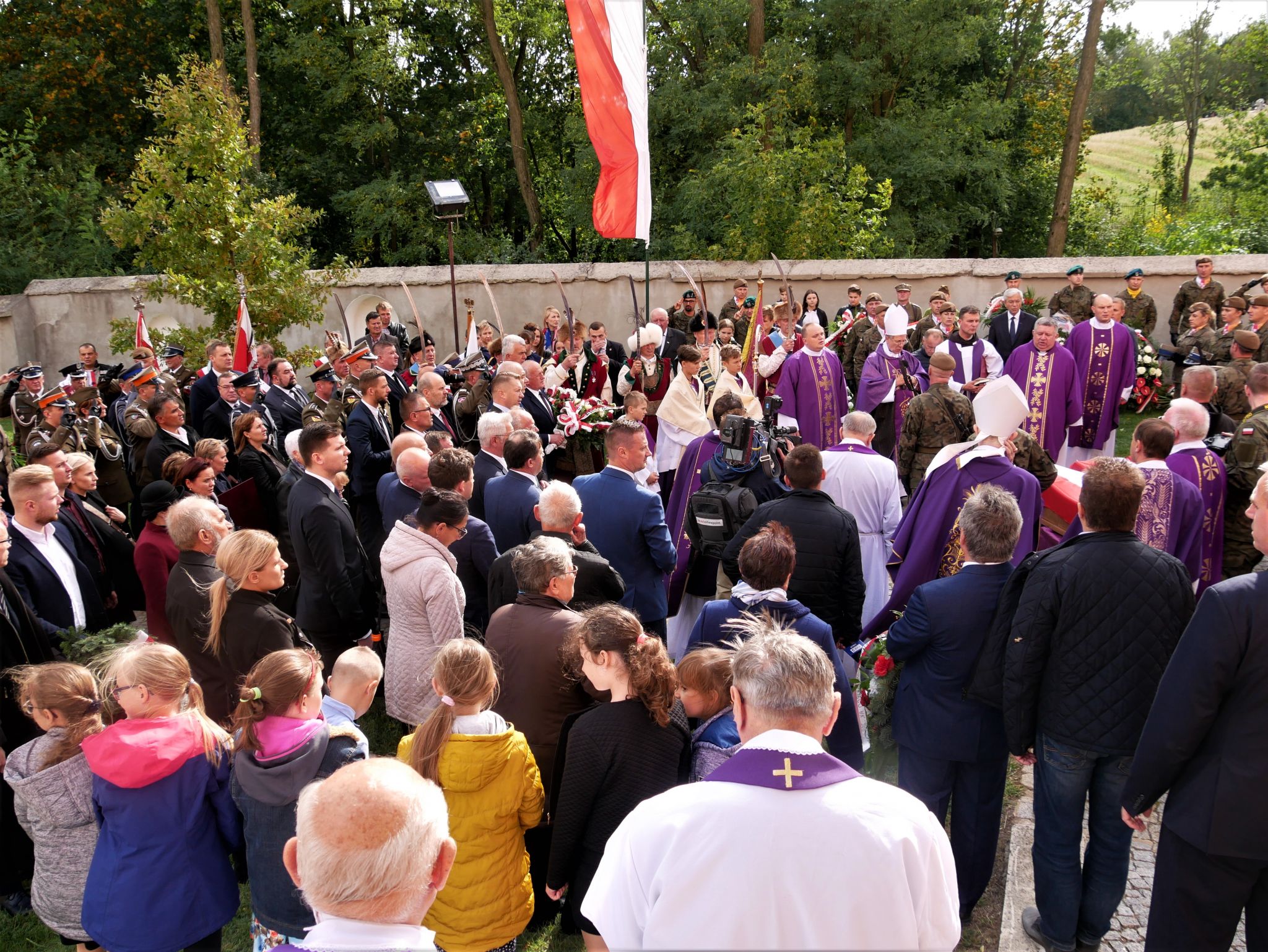 p1130927 Piękne pożegnanie trzech odnalezionych żołnierzy II Inspektoratu Zamojskiego AK [FOTORELACJA]