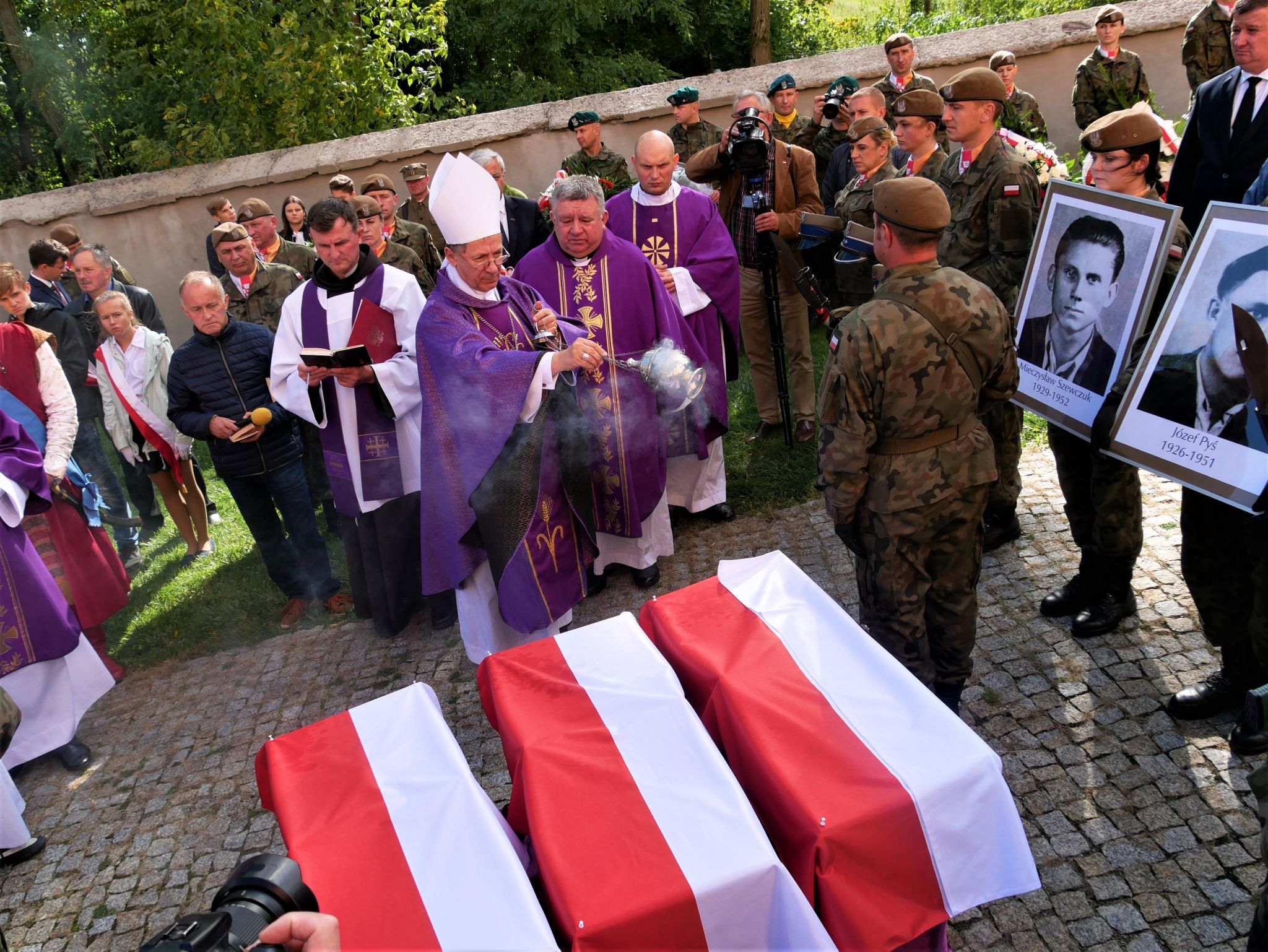 p1130947 Piękne pożegnanie trzech odnalezionych żołnierzy II Inspektoratu Zamojskiego AK [FOTORELACJA]