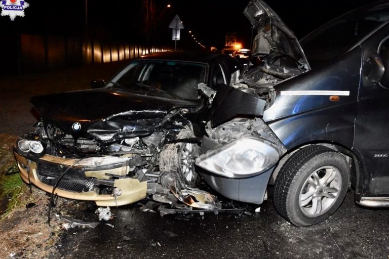Sitaniec – zderzenie Opla z BMW