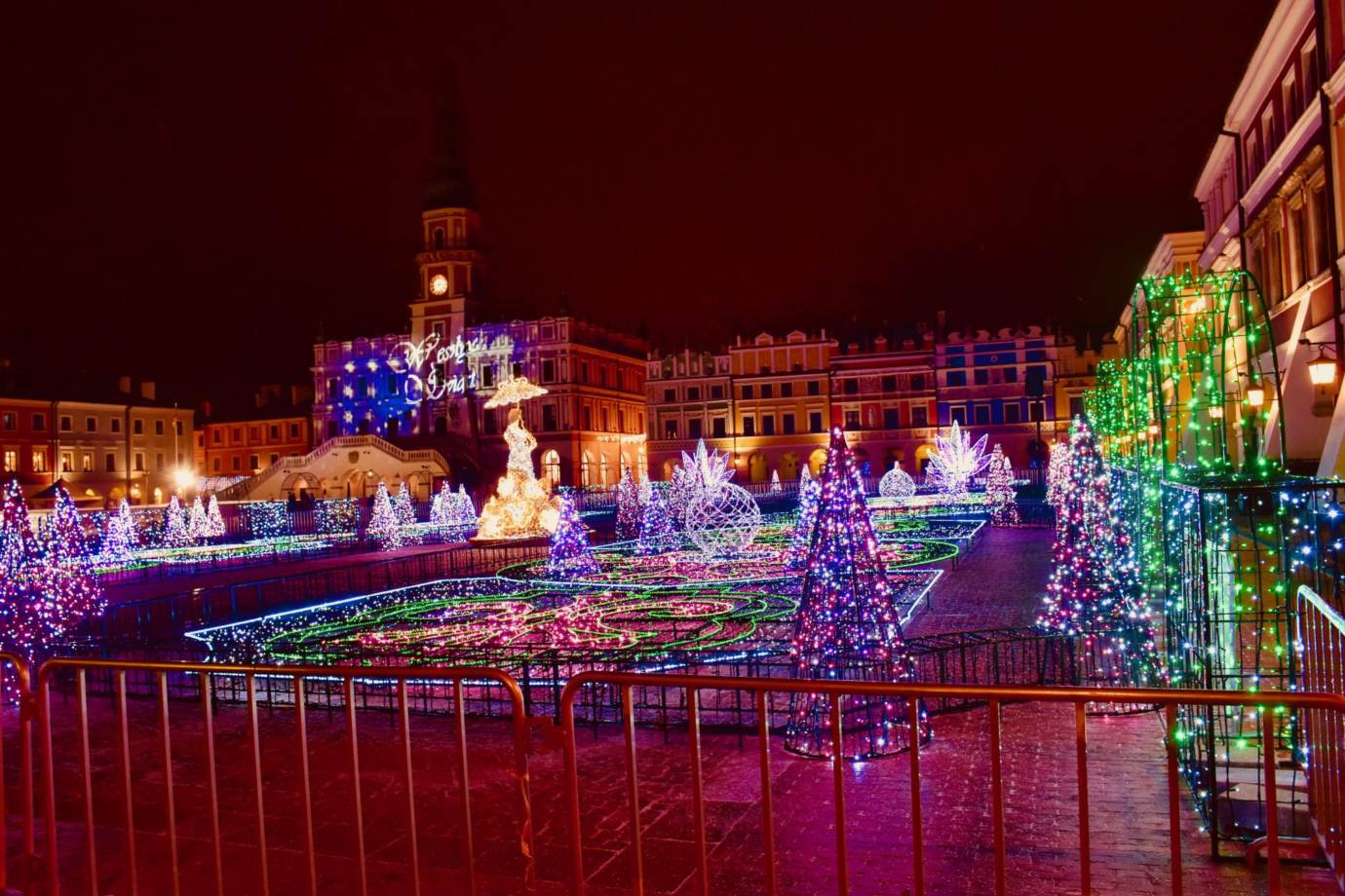 dsc 3987 Świetlny labirynt w sercu miasta. Zamość uroczyście odpali świąteczne iluminacje