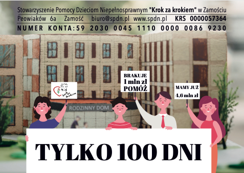 100- dniówka “Krok za krokiem” w Zamościu