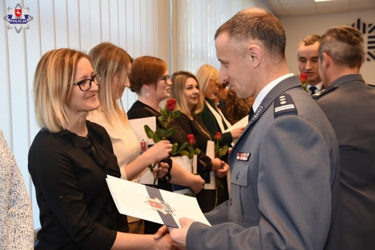 Podziękowania dla pracowników zamojskiej policji