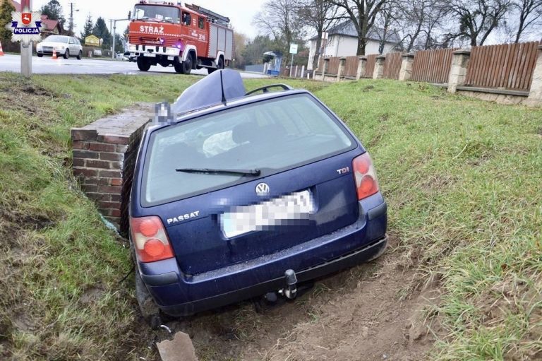 Wypadek dwóch passatów