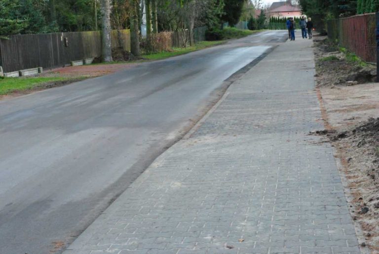 Gm. Zamość: Chodnik w Sitańcu Wolicy gotowy