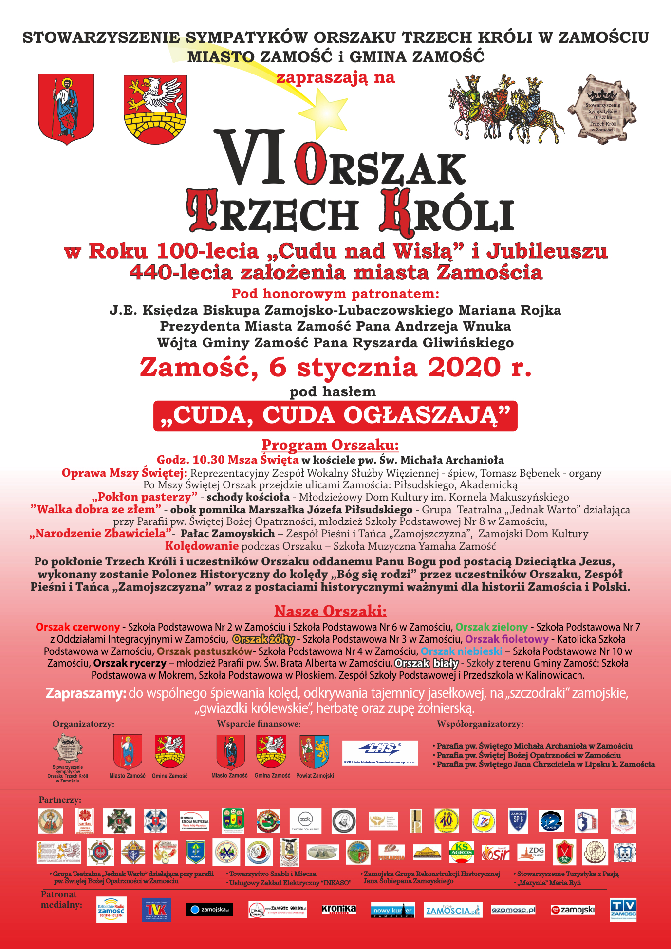 orszak 2020 3 Zamość znów pójdzie w orszaku za Trzema Królami [PROGRAM]