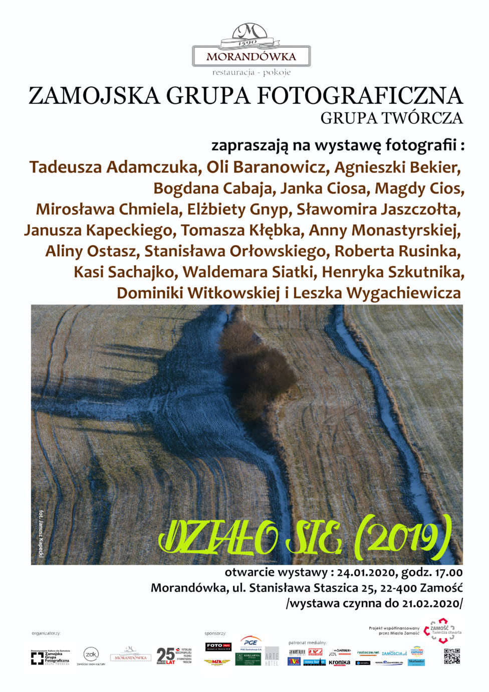 plakat dzialo sie 2019 ZGF GT zaprasza na wystawę "Działo się (2019)"