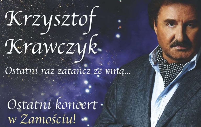 Krzysztof Krawczyk ostatni raz zaśpiewa w Zamościu. OGŁASZAMY, kto zdobył BILETY na KONCERT!!!