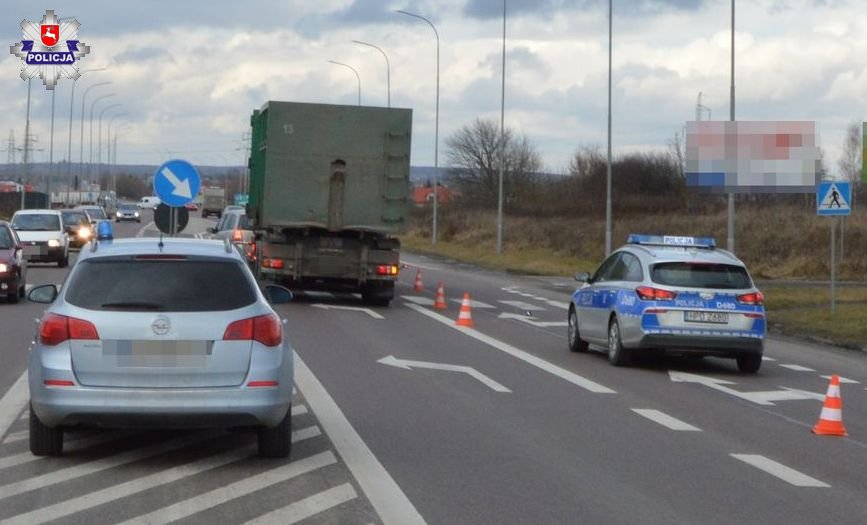68 162494 Zamość: Pieszy potrącony przez samochód. To już kolejny taki wypadek w ostatnich dniach