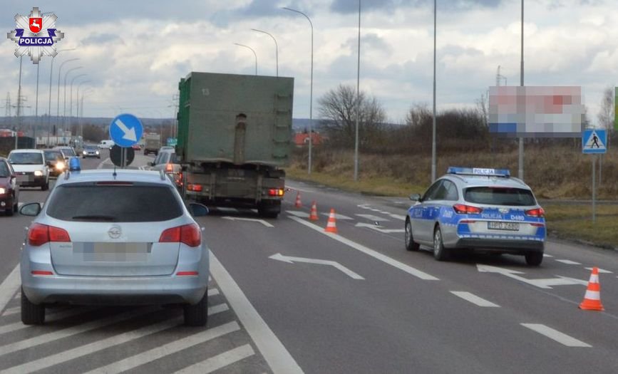 68 162494 Zamość: Pieszy potrącony przez samochód. To już kolejny taki wypadek w ostatnich dniach