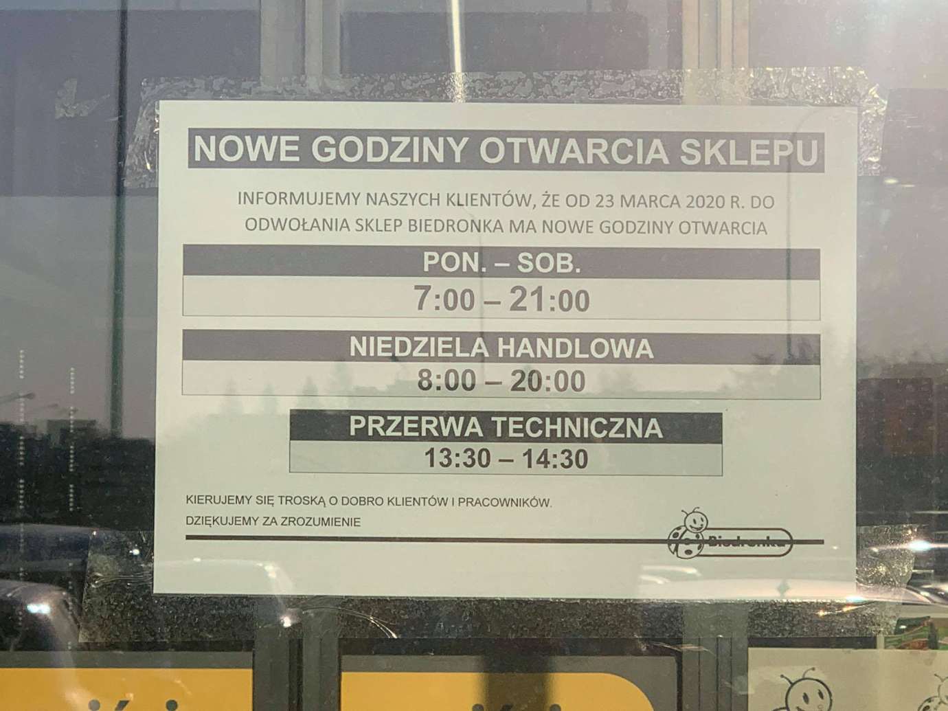 90752774 2635282906797749 6415518106029916160 n Biedronka wprowadza nowe godziny otwarcia i przerwę techniczną w ciągu dnia