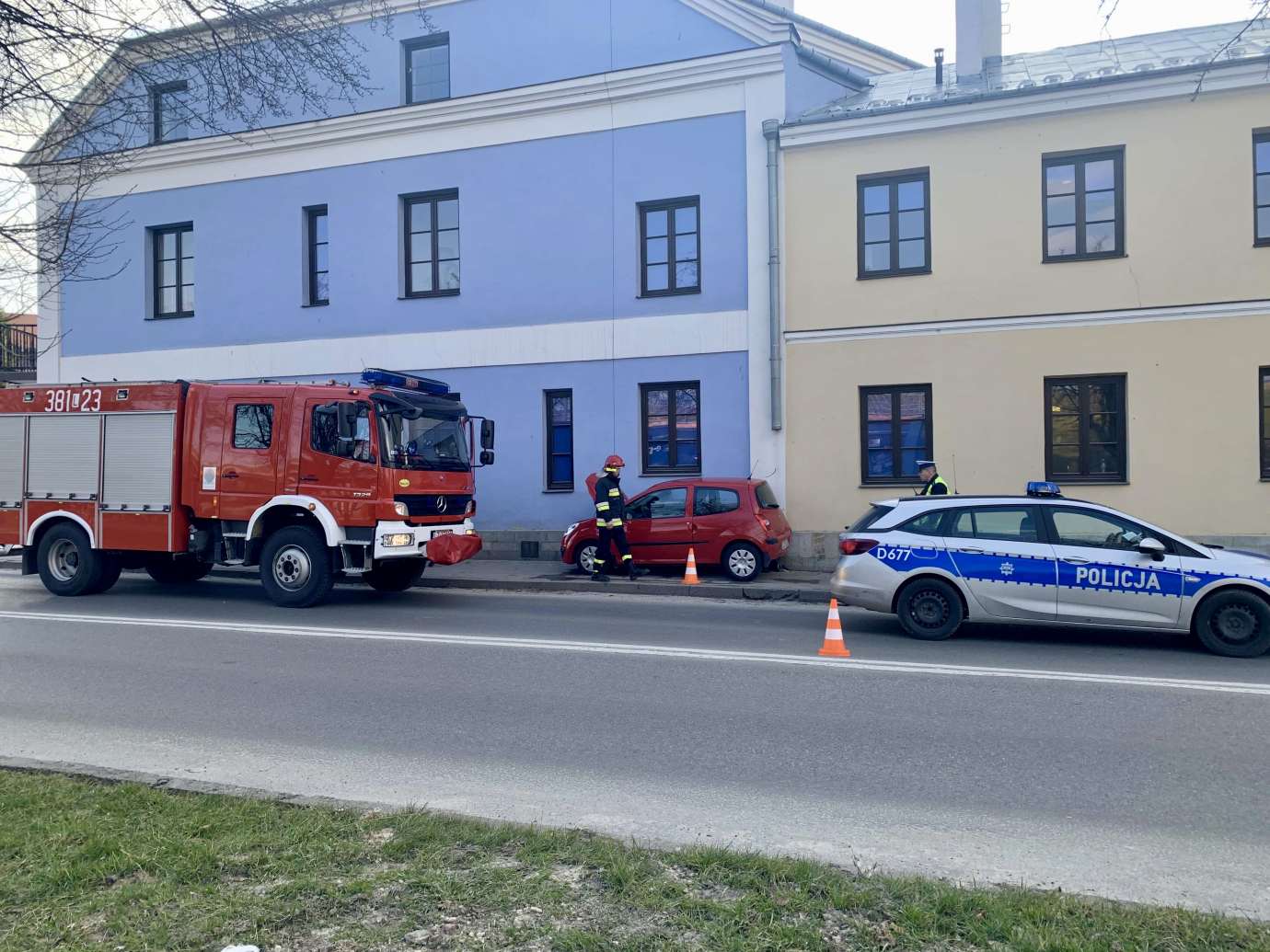 img 3919 Z ostatniej chwili ...Jazda po chodniku i utrudnienia na Łukasińskiego