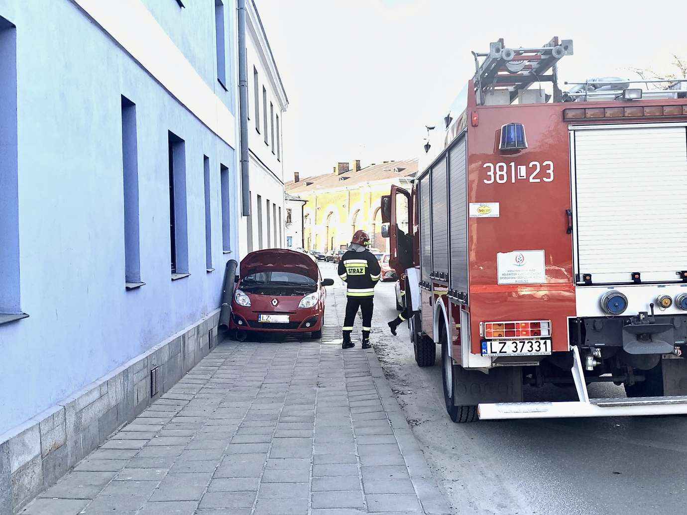 img 8987 Z ostatniej chwili ...Jazda po chodniku i utrudnienia na Łukasińskiego