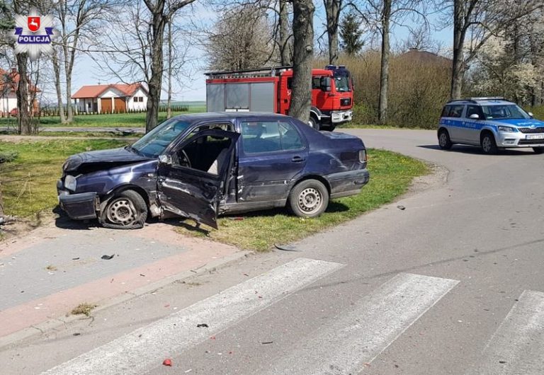 76- latek nie zauważył ciężarówki i wjechał w nią