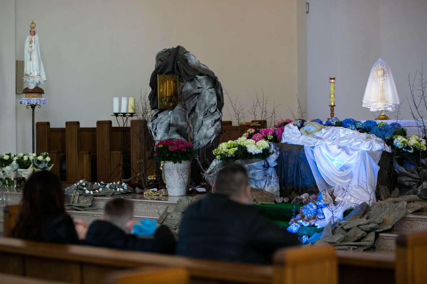 parafia pw swietego brata alberta w zamosciu 2 Zdjęcia grobów pańskich w zamojskich świątyniach