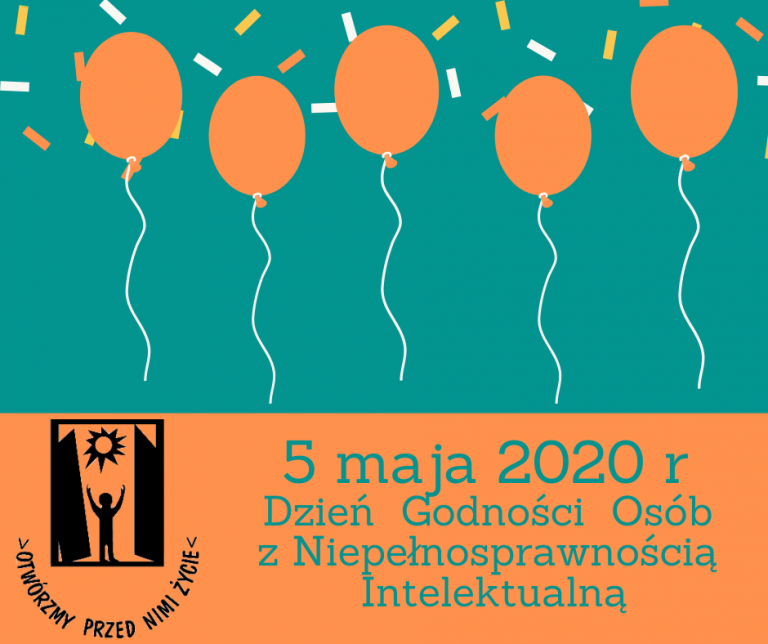 Kolor pomarańczowy jako znak solidarności z osobami niepełnosprawnymi intelektualnie