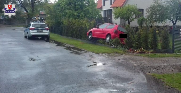 Pijany, bez prawa jazdy i pożyczonym autem jechał do dziewczyny