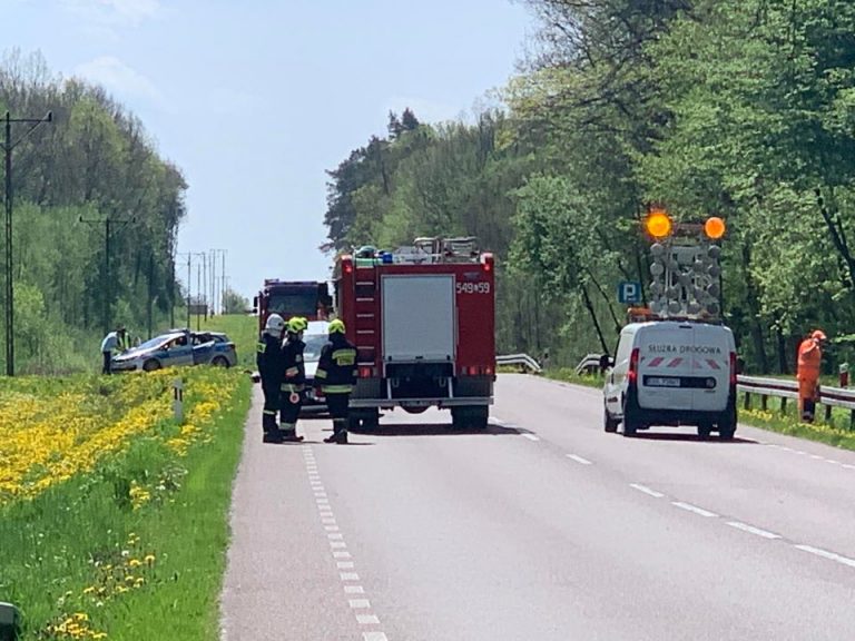 Z ostatniej chwili! Poważny wypadek na DK nr 17 w kierunku Tomaszowa Lub. Trasa jest zablokowana