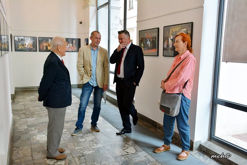 c20 9503 Otwarcie wystawy Stanisława Orłowskiego "Zamość i teatr" [FOTORELACJA]