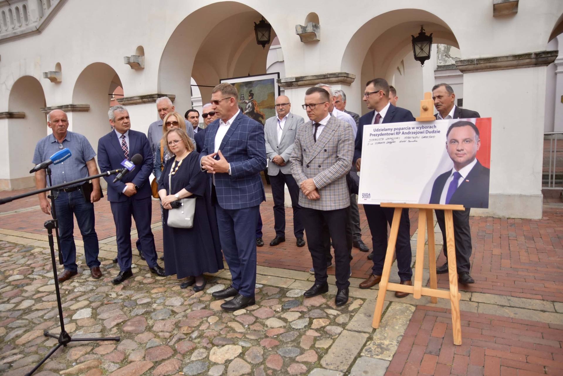 dsc 7770 Zamość: Udzielili poparcia prezydentowi Andrzejowi Dudzie