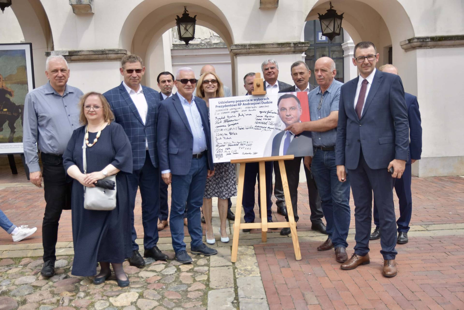 dsc 7809 Zamość: Udzielili poparcia prezydentowi Andrzejowi Dudzie