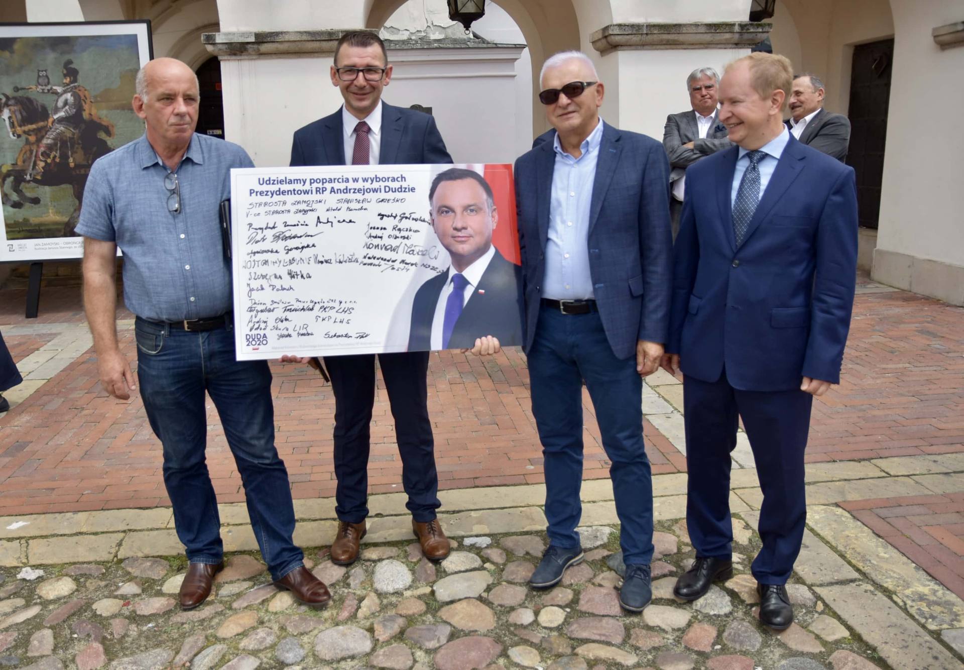 dsc 7816 Zamość: Udzielili poparcia prezydentowi Andrzejowi Dudzie