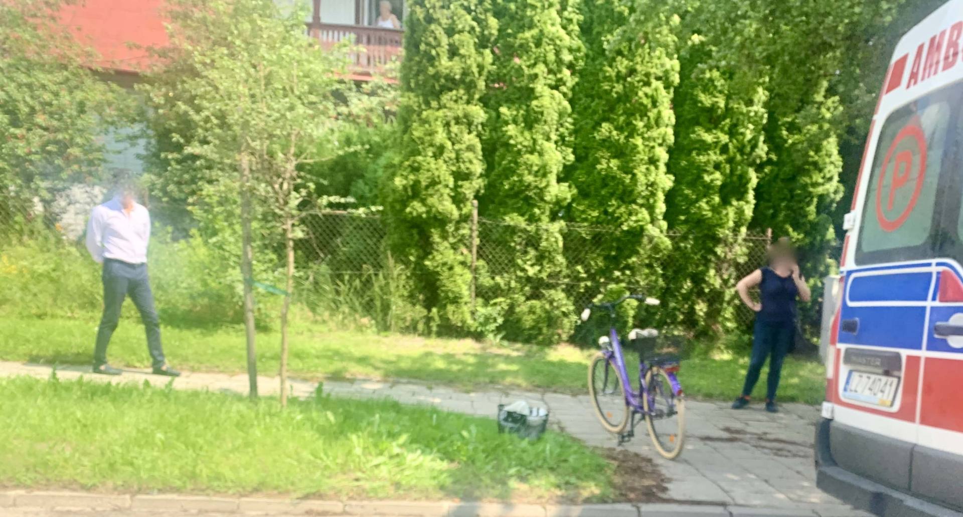 img 1537 Z ostatniej chwili: Potrącenie rowerzystki przez motocyklistę (zdjęcia)