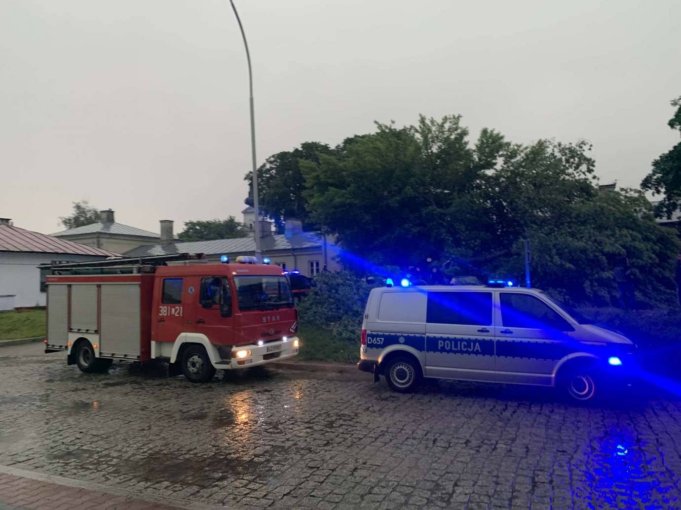 img 9528 Łącznie odnotowano 139 zdarzeń w całym powiecie zamojskim - podsumowanie rzecznika Państwowej Straży Pożarnej