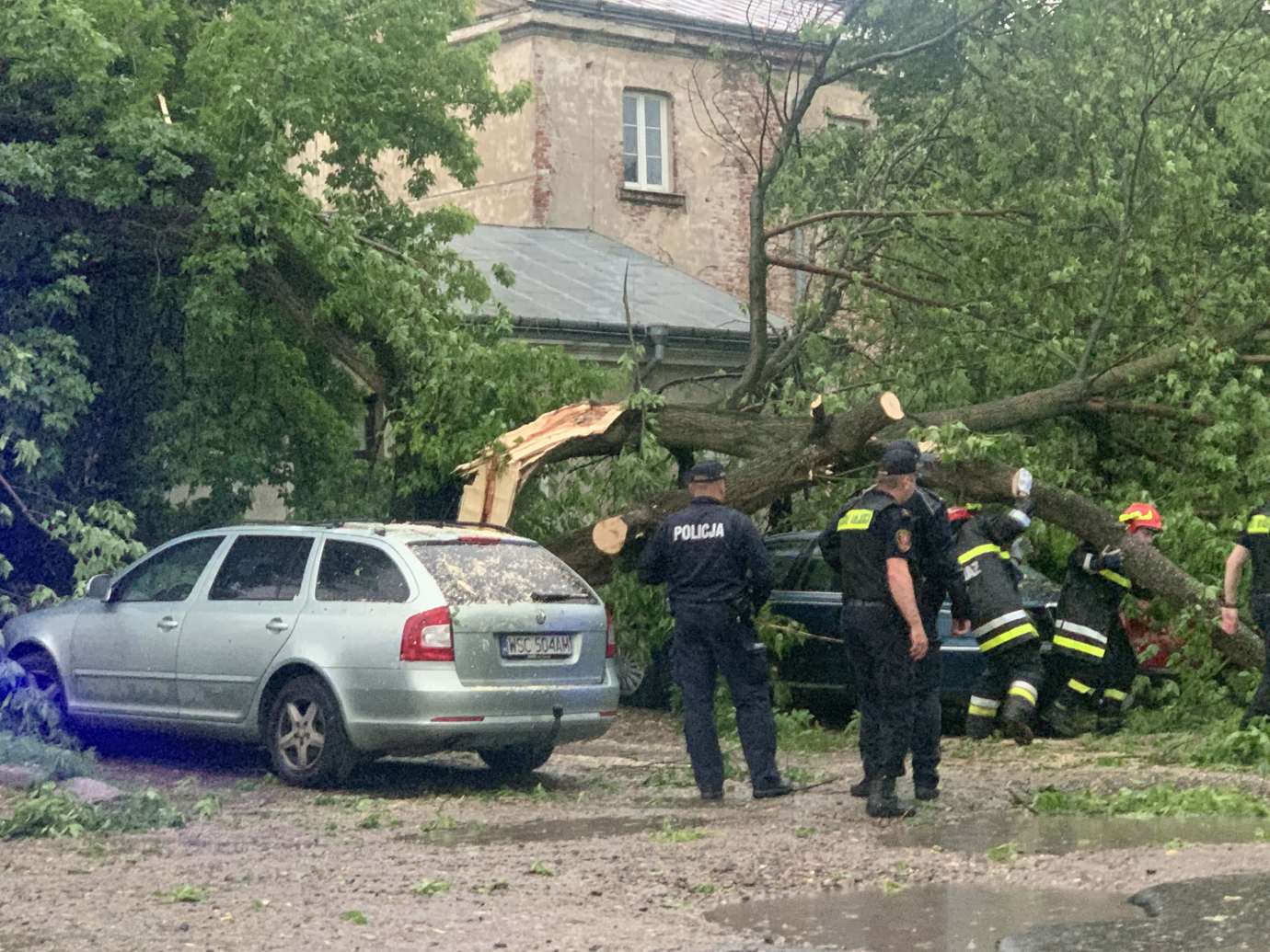 img 9529 Łącznie odnotowano 139 zdarzeń w całym powiecie zamojskim - podsumowanie rzecznika Państwowej Straży Pożarnej