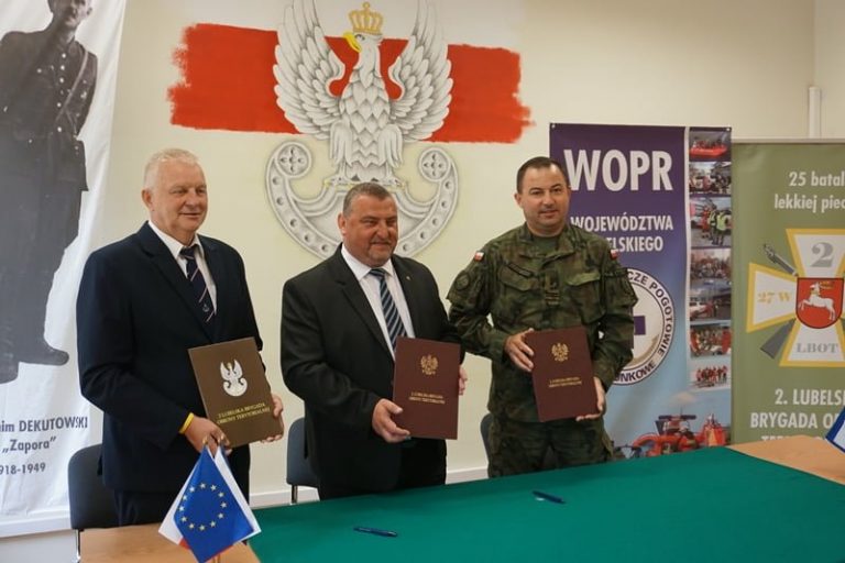 Lubelscy Terytorialsi podpisali porozumienie z WOPR