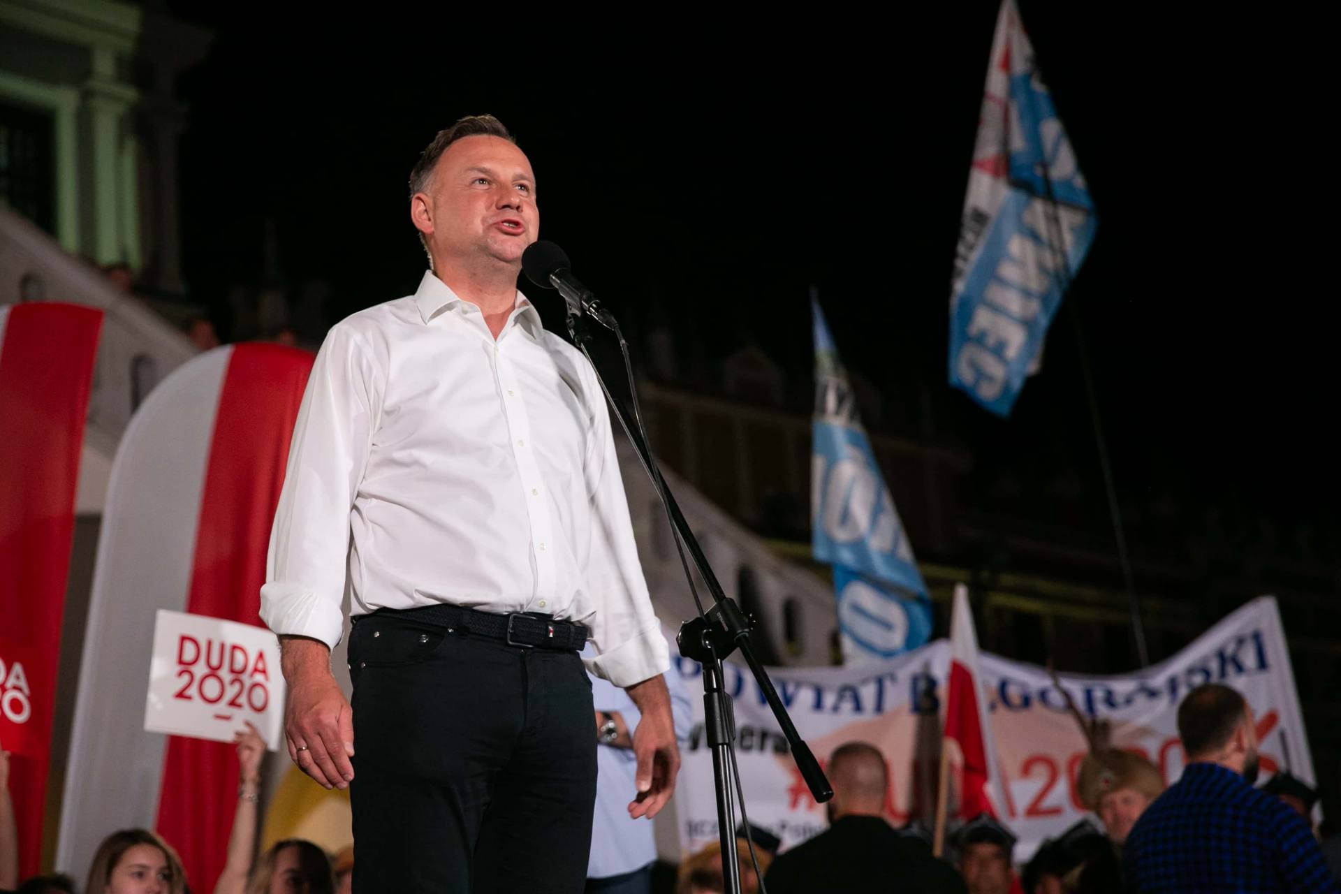 andrzej duda w zamosciu 79 Andrzej Duda prezydentem RP na drugą kadencję. PKW podała wyniki z prawie wszystkich komisji wyborczych.